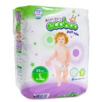 Подгузники, Ecoboo (Экобо) 9-14 кг р. L №22